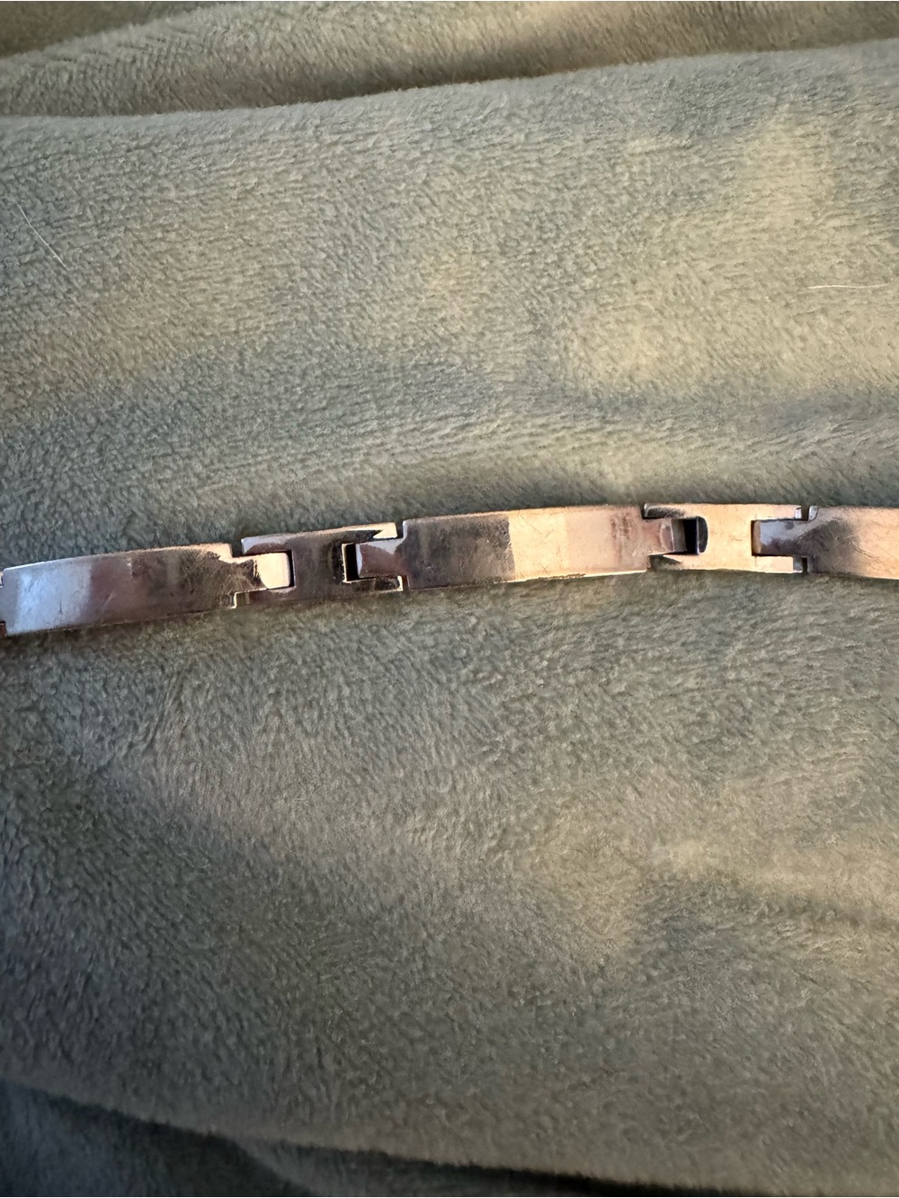 Avon Silver-Tone Men's Link Bracelet